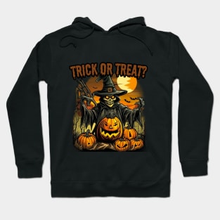 Trick or treat? halloween, zombie Hoodie